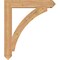 Ekena Millwork Thorton Arts & Crafts Smooth Bracket, Western Red Cedar, 5 1/2"W x 38"D x 44"H BKT06X38X44THR03SWR - alternate 2